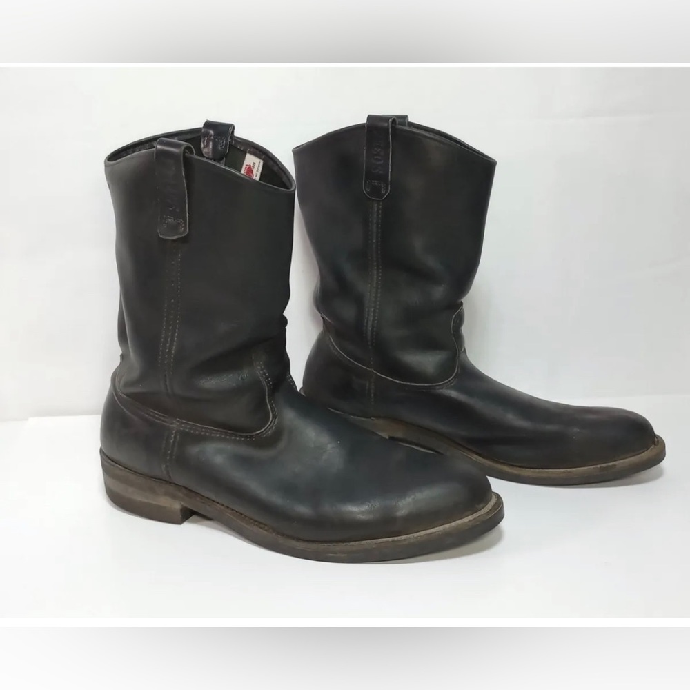 Men’s Red Wing Pecos 1116 Pull On Soft Toe Work Boots — Size 14 B